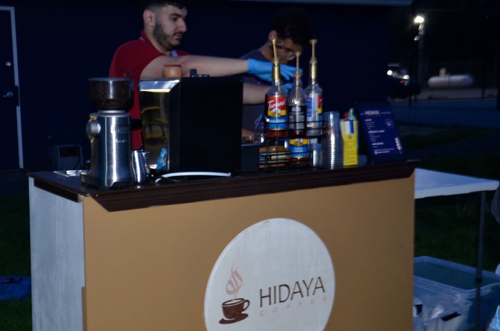 Hidaya mobile coffee cart